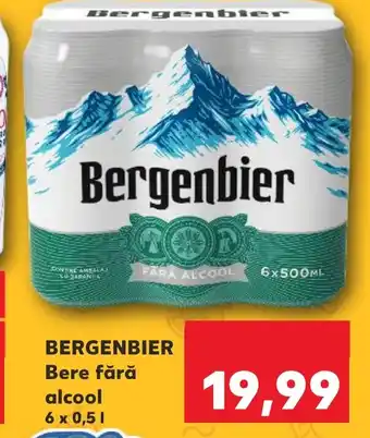 Kaufland BERGENBIER Bere fără alcool Ofertă