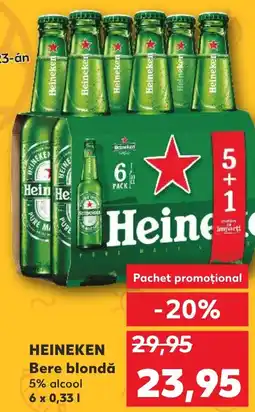 Kaufland HEINEKEN Bere blondă Ofertă