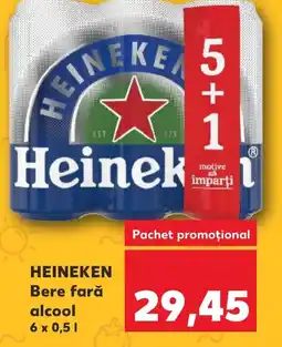 Kaufland HEINEKEN Bere fară alcool Ofertă