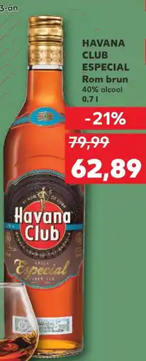 Kaufland HAVANA CLUB ESPECIAL Rom brun Ofertă