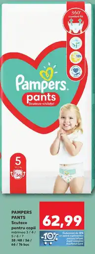 Kaufland PAMPERS PANTS Scutece pentru copii Ofertă