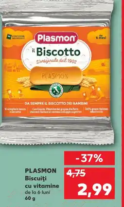 PLASMON Biscuiţi cu vitamine