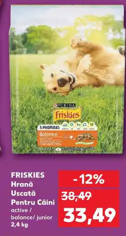 Kaufland FRISKIES Hrană Uscată Pentru Câini Ofertă