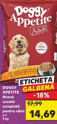 Kaufland DOGGY APETITE Hrană uscată completă pentru câini Ofertă