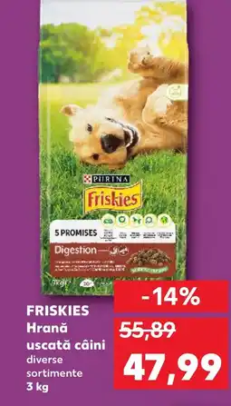 Kaufland FRISKIES Hrană uscată câini Ofertă
