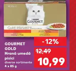 Kaufland GOURMET GOLD Hrană umedă pisici Ofertă