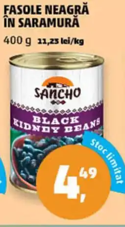 Penny FASOLE NEAGRĂ ÎN SARAMURĂ Ofertă