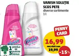 Penny VANISH SOLUȚIE SCOS PETE Ofertă