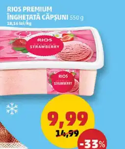 Penny RIOS PREMIUM ÎNGHETATĂ CĂPŞUNI Ofertă