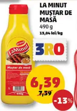 Penny LA MINUT MUSTAR DE MASĂ Ofertă