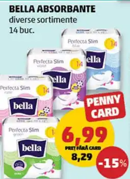 Penny BELLA ABSORBANTE Ofertă