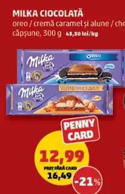 MILKA CIOCOLATĂ