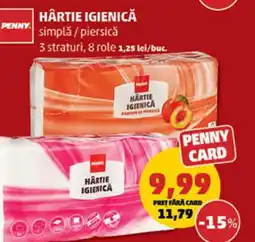 Penny HÂRTIE IGIENICĂ Ofertă