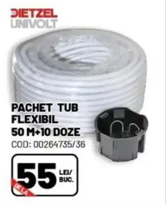 Ambient PACHET TUB FLEXIBIL 50 M+10 DOZE Ofertă