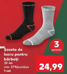 Kaufland Şosete de lucru pentru bărbaţi Ofertă
