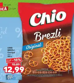 Kaufland CHIO BREZLI Covrigei Ofertă