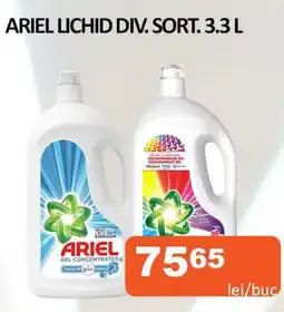 Unicarm ARIEL LICHID DIV. SORT. 3.3L Ofertă