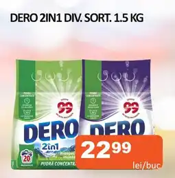 Unicarm DERO 2IN1 DIV. SORT. 1.5 KG Ofertă