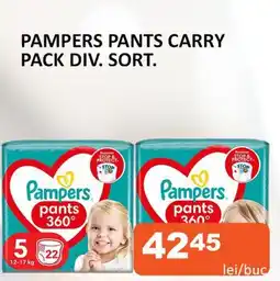 Unicarm PAMPERS PANTS CARRY PACK DIV. SORT. Ofertă