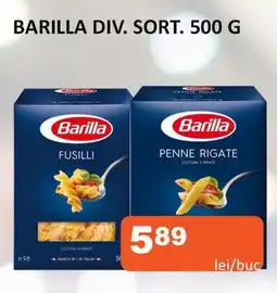Unicarm BARILLA DIV. SORT. 500 G Ofertă