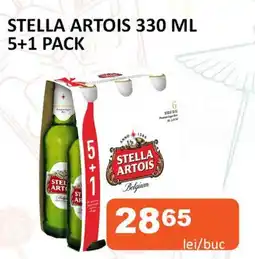 Unicarm STELLA ARTOIS 330 ML 5+1 PACK Ofertă