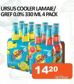 URSUS COOLER LAMAIE/ GREF 0.0% 330 ML 4 PACK