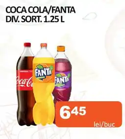 Unicarm COCA COLA/FANTA DIV. SORT. 1.25 L Ofertă
