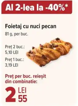 Carrefour Foietaj cu nuci pecan Ofertă
