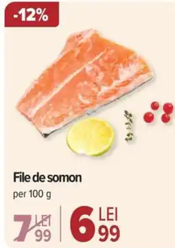 Carrefour File de somon Ofertă