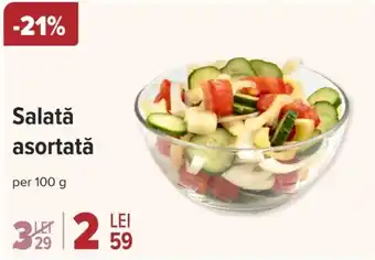 Carrefour Salată asortatǎ Ofertă