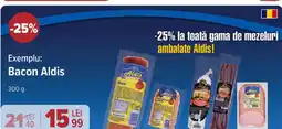 Carrefour Bacon Aldis Ofertă