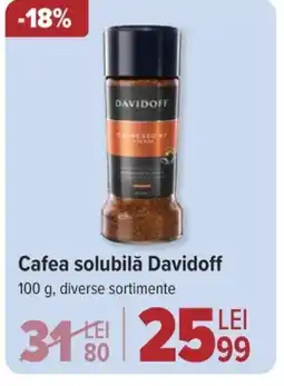 Cafea solubilǎ Davidoff