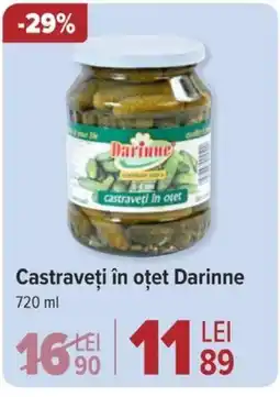 Carrefour Castraveţi în oțet Darinne Ofertă