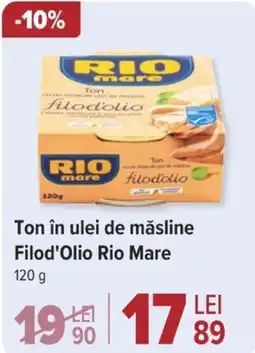 Ton în ulei de măsline Filod'Olio Rio Mare