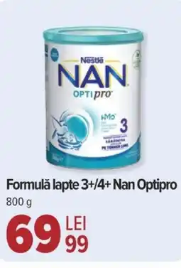 Formulǎ lapte 3+/4+ Nan Optipro