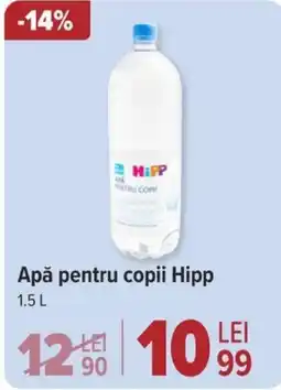 Carrefour Apă pentru copii Hipp 1.5L Ofertă