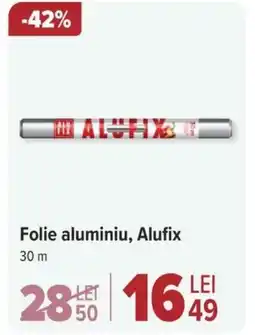 Folie aluminiu, Alufix