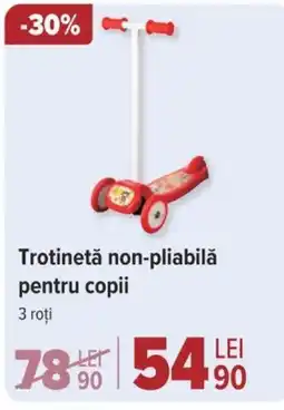 Carrefour Trotinetǎ non-pliabilă pentru copii Ofertă