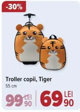 Carrefour Troller copii, Tiger Ofertă
