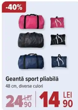 Carrefour Geantă sport pliabilă Ofertă