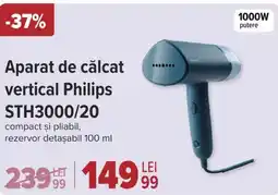 Carrefour Aparat de călcat vertical Philips STH3000/20 Ofertă