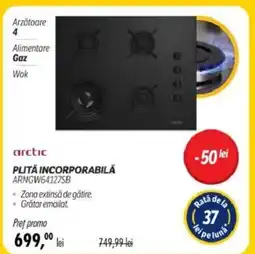 Flanco arctic PLITĂ INCORPORABILĂ ARNGW64127SB Ofertă