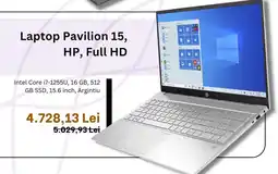 Emag Laptop Pavilion 15, HP, Full HD Ofertă
