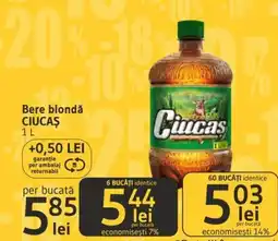 Supeco Bere blondǎ CIUCAS 1L Ofertă