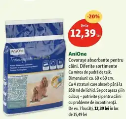 AniOne Covorase absorbante pentru câini