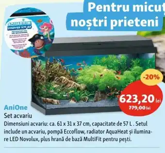 Fressnapf AniOne Set acvariu Ofertă