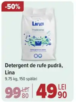 Carrefour Detergent de rufe pudră, Lina Ofertă