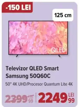 Carrefour Televizor QLED Smart Samsung 50Q60C Ofertă