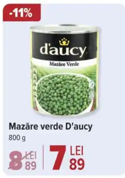Carrefour Mazăre verde D'aucy Ofertă