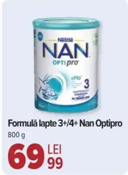 Carrefour Formulă lapte 3+/4+Nan Optipro Ofertă